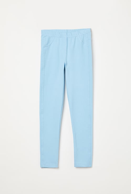 FAME FOREVER YOUNG Solid Elasticated Jeggings