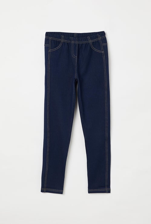 FAME FOREVER YOUNG Solid Slim Fit Jeggings