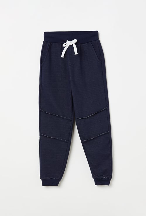 FAME FOREVER YOUNG Panelled Drawstring Waist Joggers