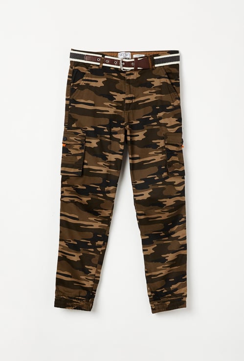 GINI & JONY Camouflage Print Joggers