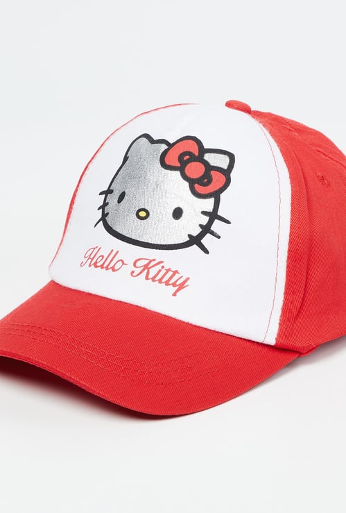 KIDSVILLE Hello Kitty Print Cap