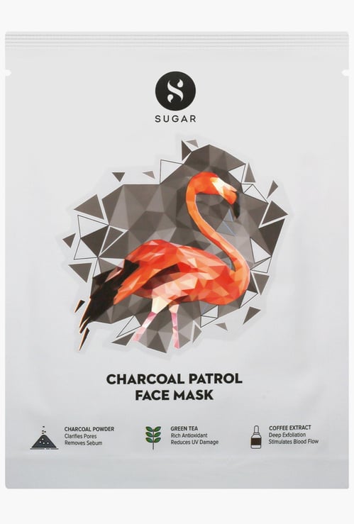 SUGAR Charcoal Patrol Face Mask