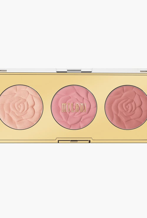 MILANI Rose Powder Blush Trio - 01 Flowers of Love