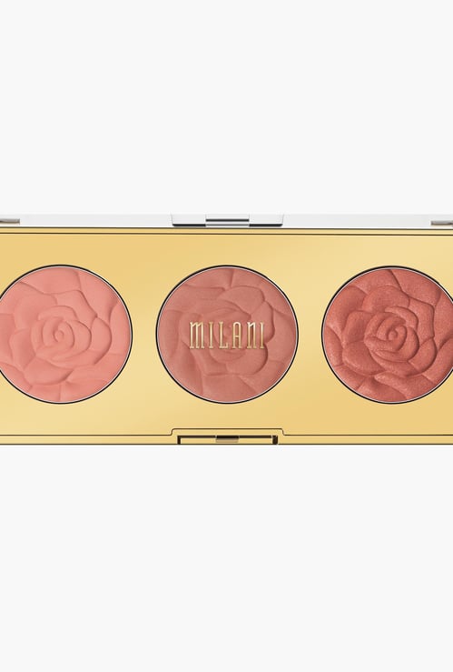 MILANI Rose Powder Blush Trio - 02 Floral Fantasy