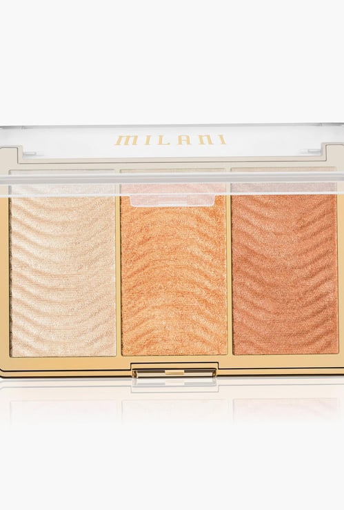 MILANI Stellar Lights Highlighter Palette - Rosy Glow