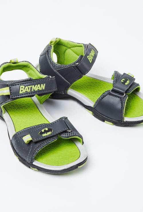 BIOWORLD Textured Batman Sandals