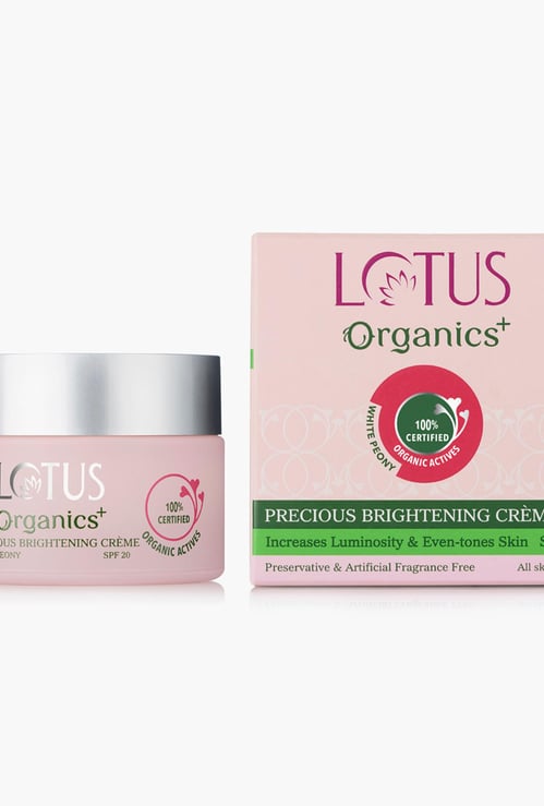 LOTUS Organics Precious Brightening Night Creme SPF 20