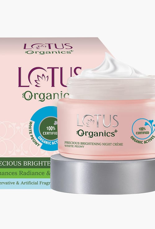 LOTUS Organics Precious Brightening Night Crème