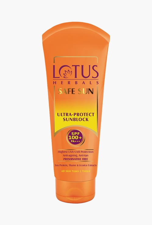 LOTUS Herbals Safe Sun Anti-Ageing Anti-Tan Ultra-Protect Sunblock SPF