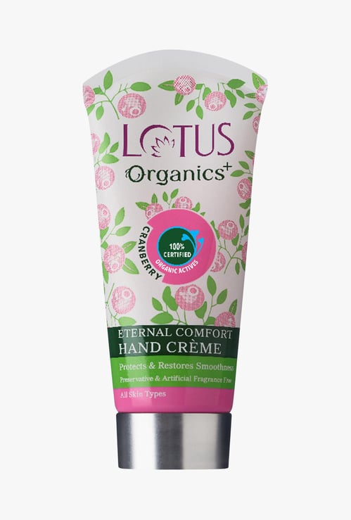 LOTUS Organics and Eternal Comfort Hand Creme - Cranberry