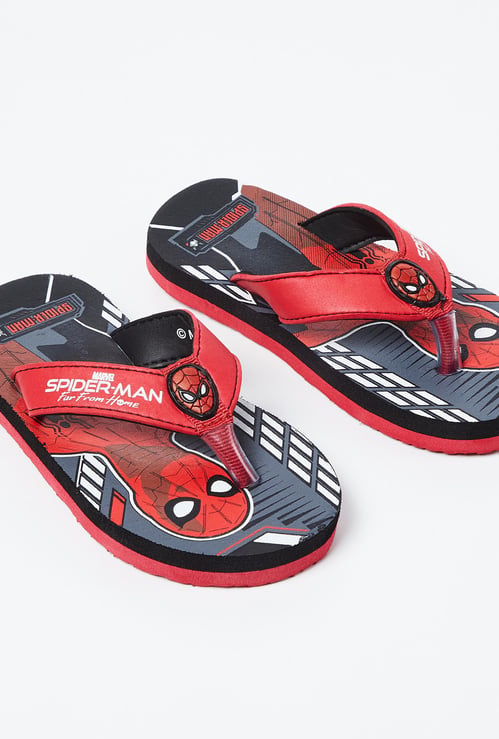 BIOWORLD Spiderman Print Flip-Flops
