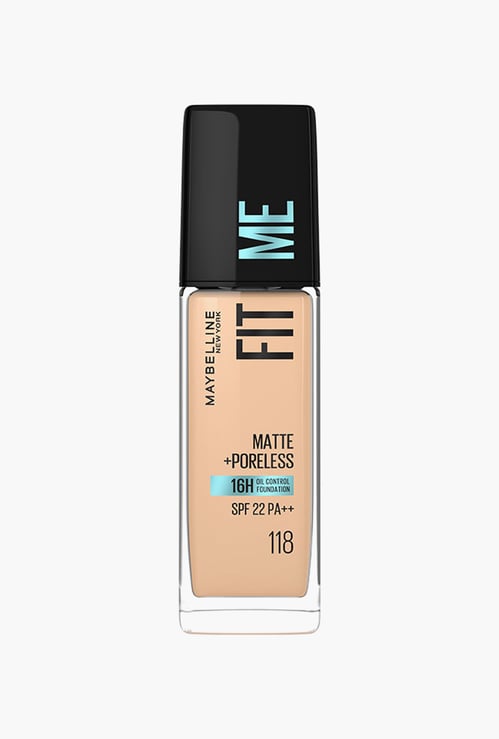 MAYBELLINE NEW YORK Fit Me Matte + Poreless Liquid Foundation