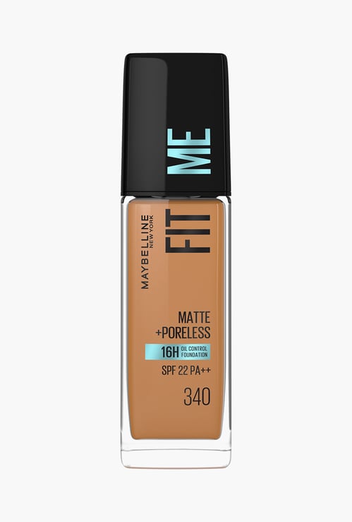 MAYBELLINE NEW YORK Fit Me Matte + Poreless Liquid Foundation