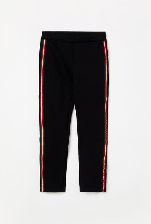 LEE COOPER JUNIORS Tape-Detailed Treggings