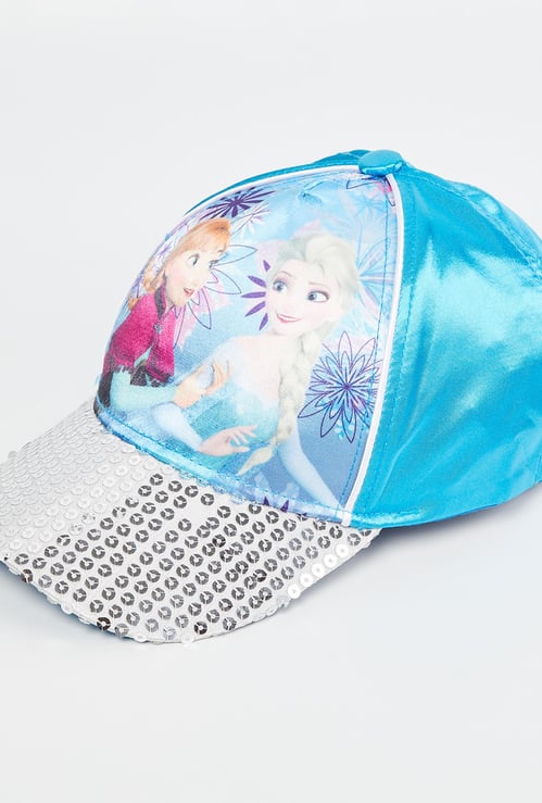 KIDSVILLE Frozen Print Sequinned Baseball Cap