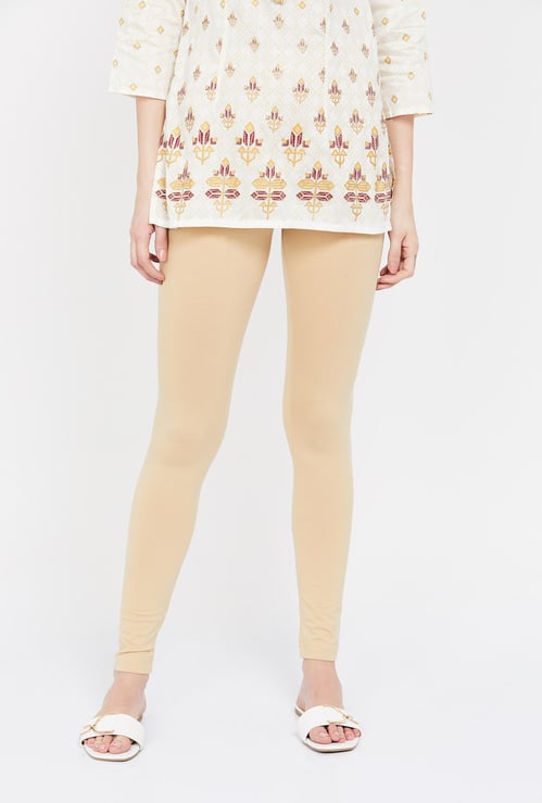 BIBA Solid Leggings
