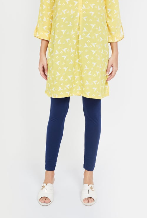 BIBA Solid Leggings