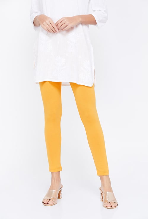BIBA Solid Leggings