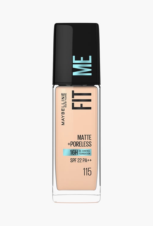 MAYBELLINE NEW YORK Fit Me Matte + Poreless Liquid Foundation