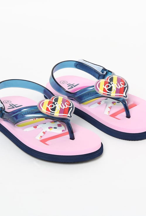 FAME FOREVER Printed Lighting Slippers