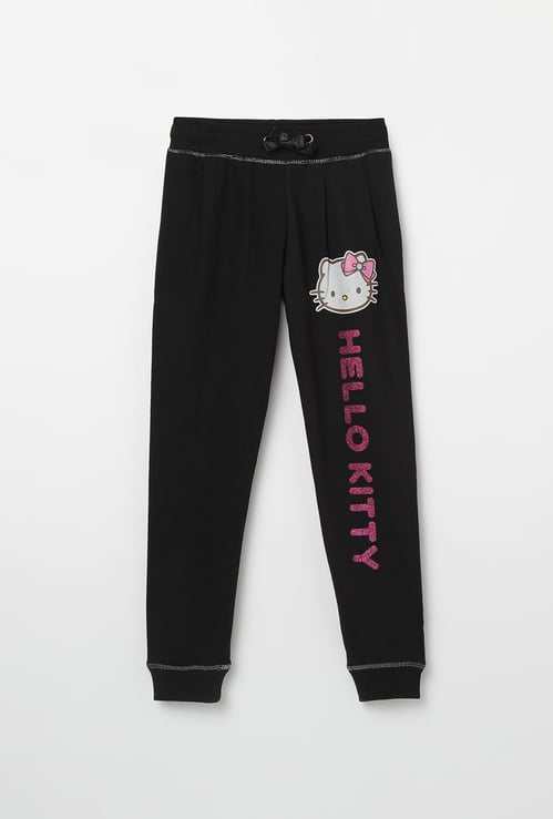 KIDSVILLE Typographic Print Elasticated Joggers
