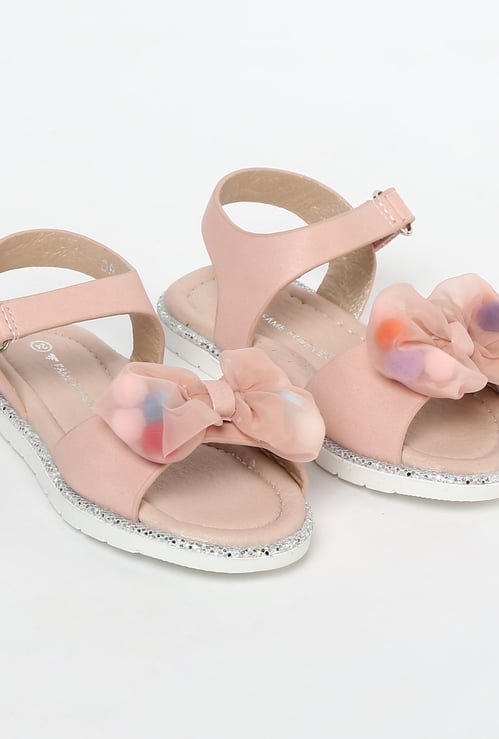 FAME FOREVER Bow-Detailed Sandals