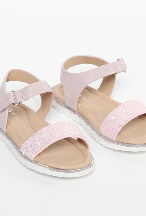 FAME FOREVER Embellished Sandals