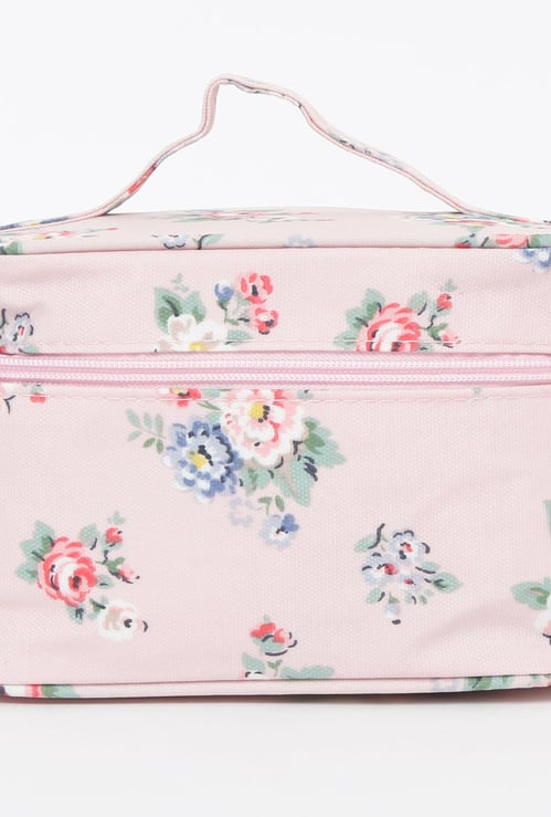 GINGER Floral Print Vanity Bag