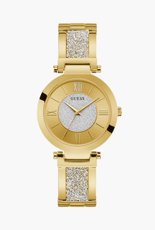 GUESS Solid Analog Round Dial Women's Wristwatch - W1288L2