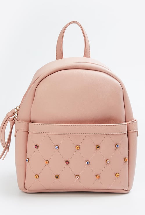 CODE Women Embellished Backpack
