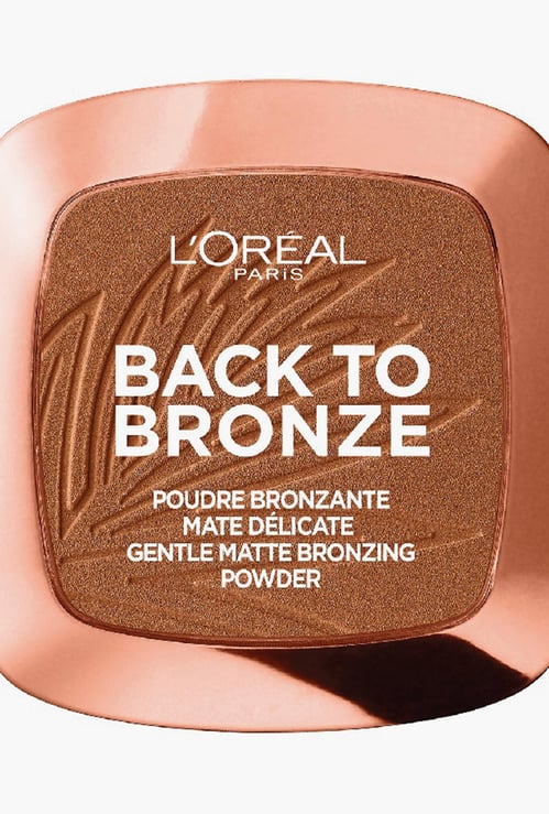 L'OREAL PARIS Back To Bronze Matte Bronzing Powder