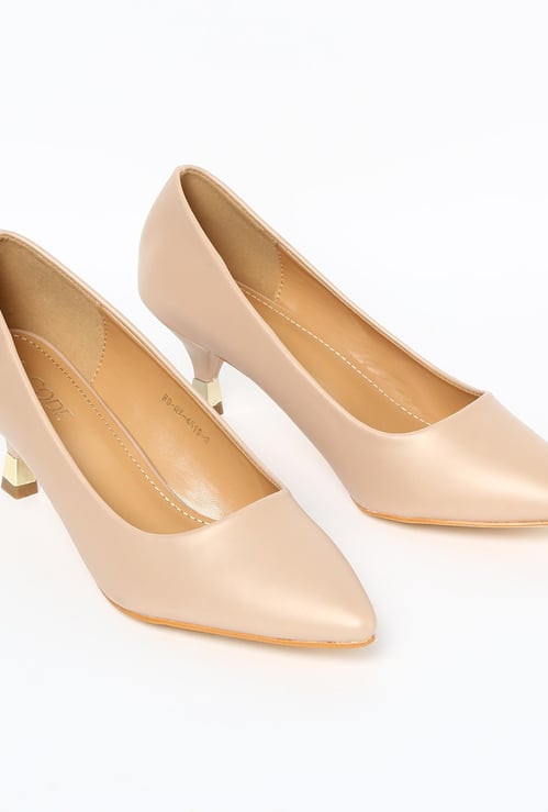 CODE Solid Pointed Toe Pumps