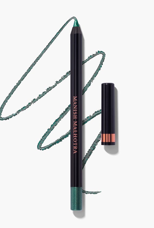MYGLAMM Manish Malhotra Glitter Eyeliner - Jade Forest