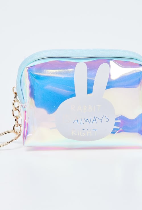 GINGER Printed Zip-Closure Pouch