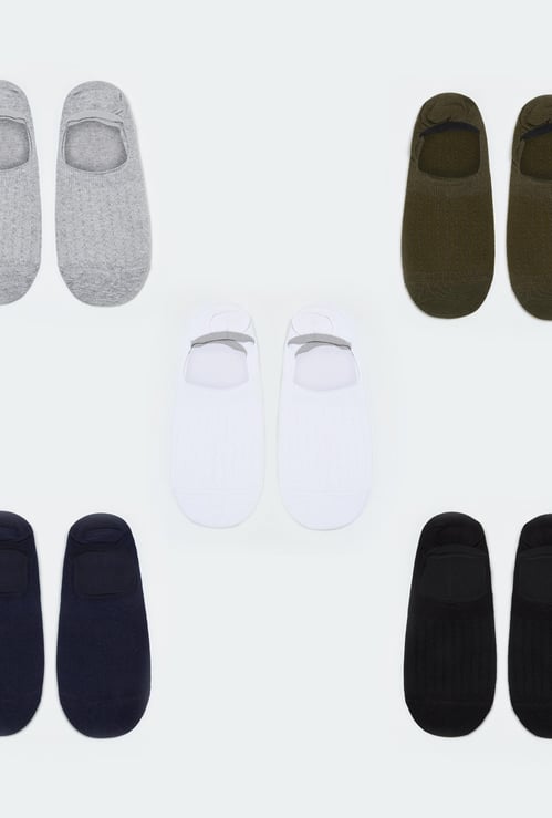 CODE Men Solid Socks- Pack of 5