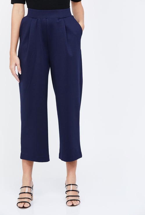 VAN HEUSEN Solid Straight Pants