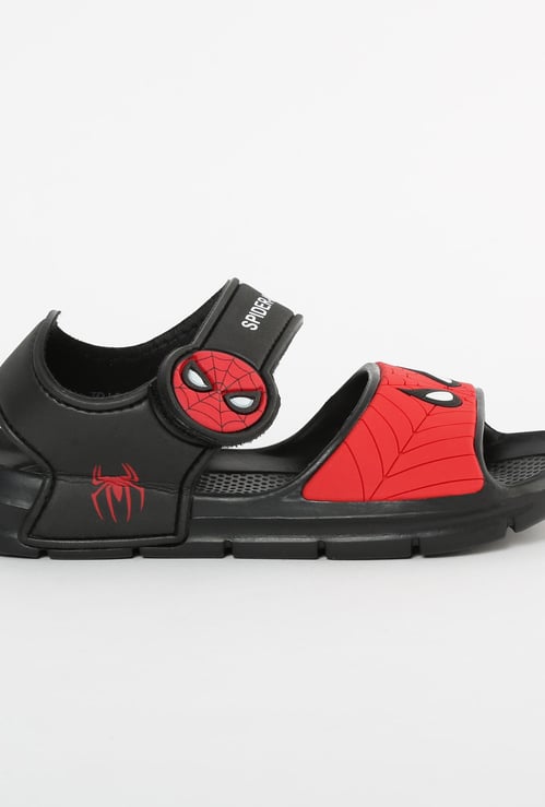 FAME FOREVER Spiderman Print Floaters with Applique
