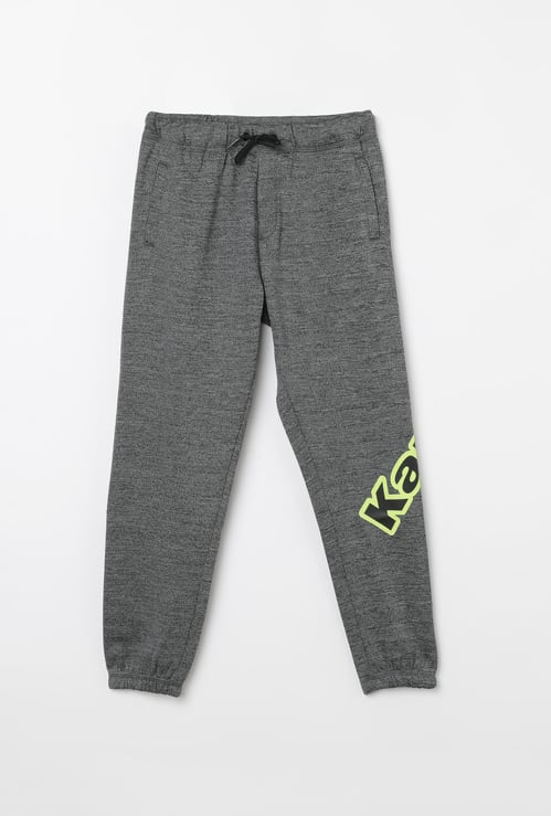 KAPPA Hydroway Printed Drawstring Waist Joggers