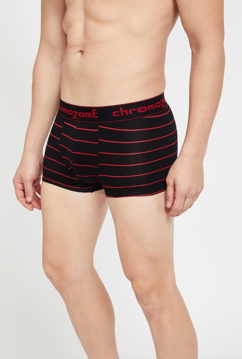 CHROMOZOME Panelled Striped Boxers - ASSORTED Colour & Design