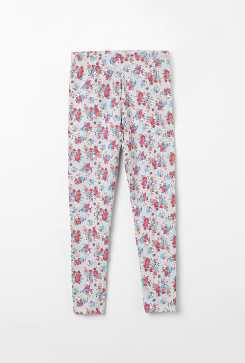 FAME FOREVER YOUNG Printed Knitted Leggings