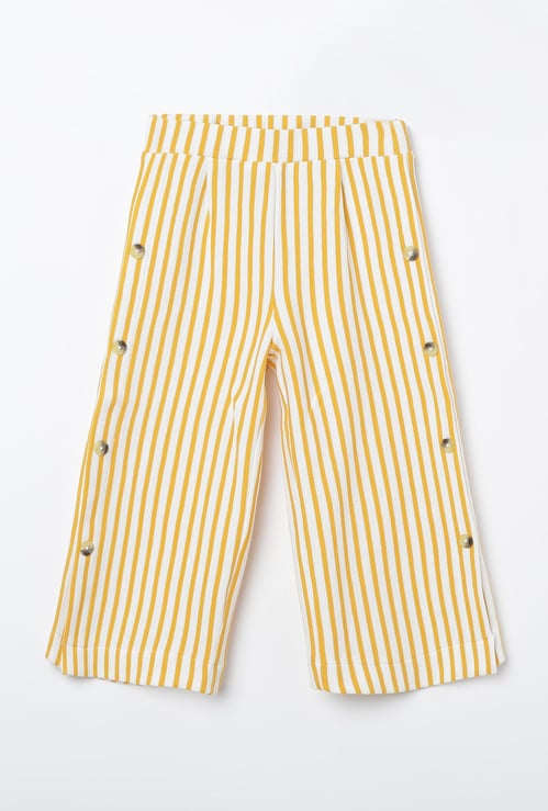FAME FOREVER KIDS Striped Palazzo Pants