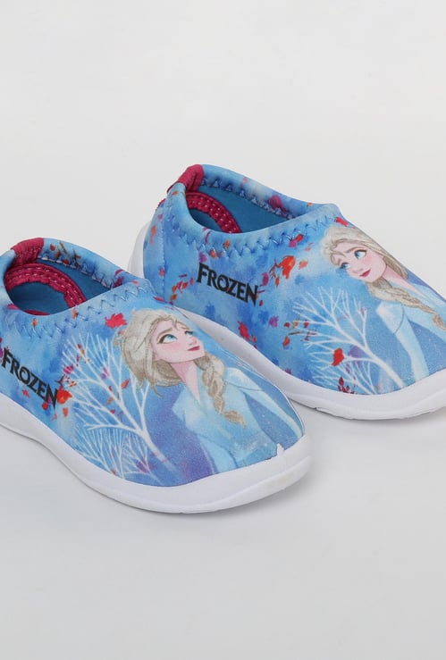 FAME FOREVER Frozen Print Slip-On Shoes