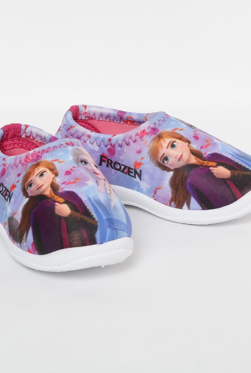 FAME FOREVER Frozen Print Slip-On Shoes