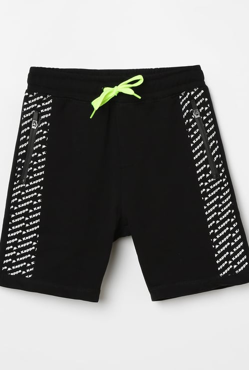 KAPPA Hydroway Printed Drawstring Waist Shorts