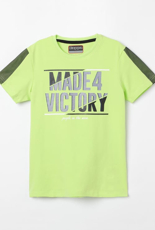 KAPPA Hydroway Printed Crew Neck T-shirt