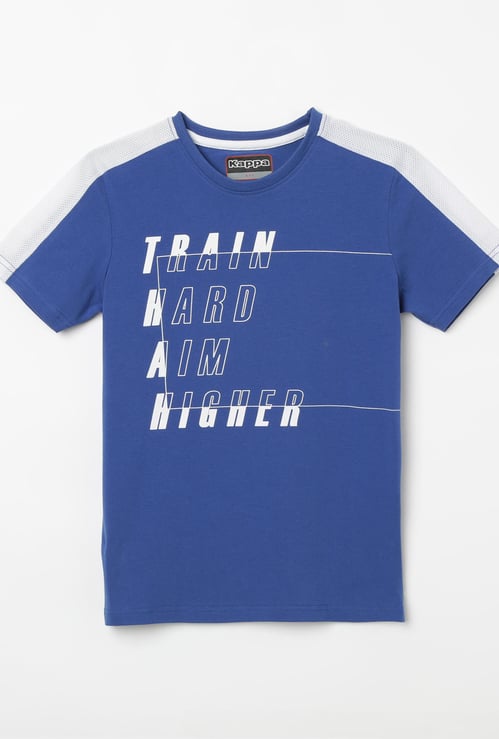 KAPPA Hydroway Printed Crew Neck T-shirt