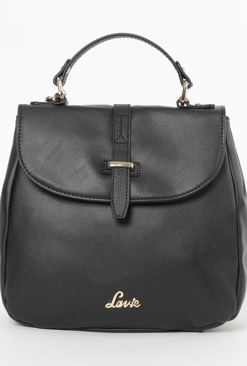 LAVIE Solid Sling Bag with Detachable Strap