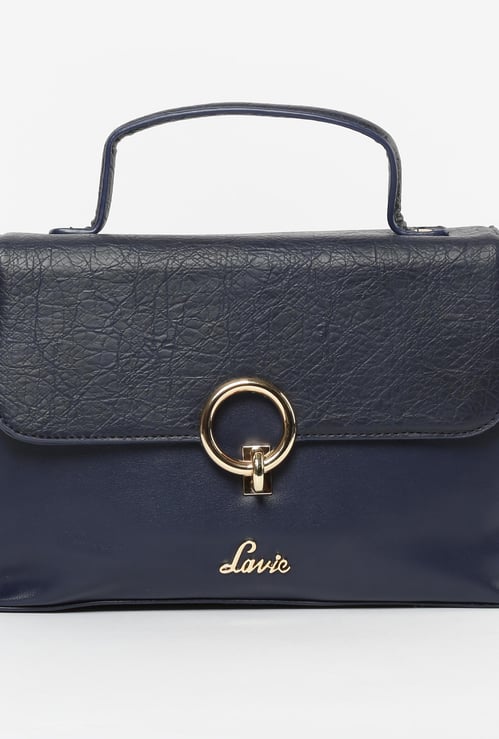 LAVIE Textured Sling Bag with Flap