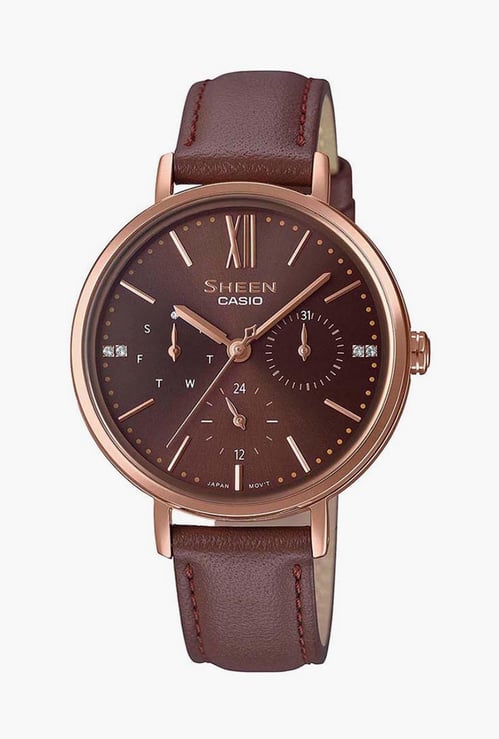 CASIO Sheen Women Multifunctional Watch - SHE-3064PGL-5AUDF-SH215