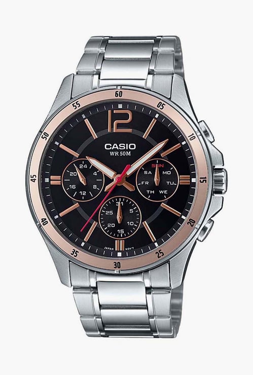 CASIO Enticer Men Multifunctional Watch - MTP-1374D-1A2VDF-A1744